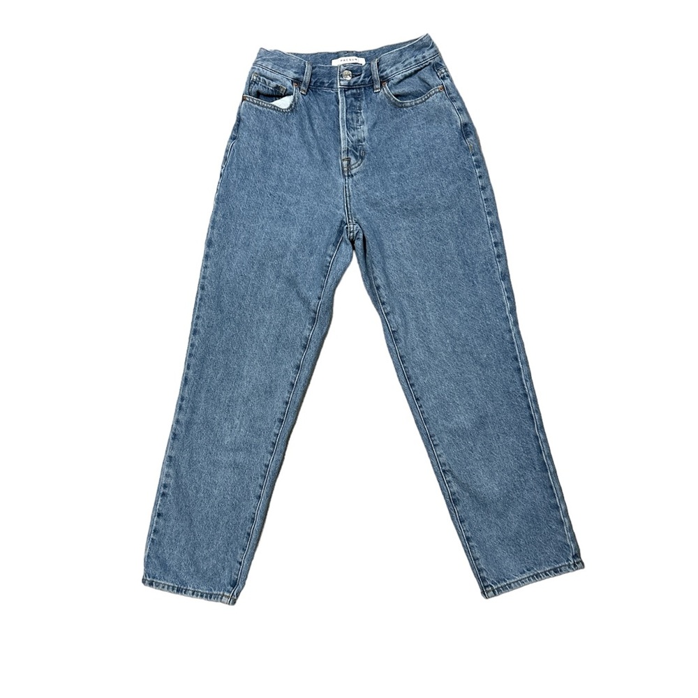 PacSun High Rise Straight Leg Jeans Size 25 Button Fly Mom 90s High Waist